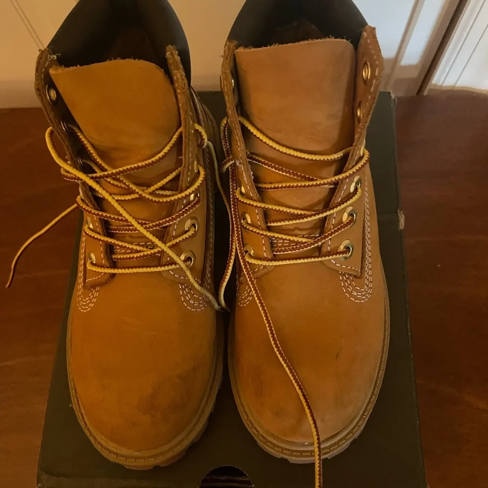 Timberland premium 6 in waterproof boot wheat nubuck - Toddler - Picture 2 of 6